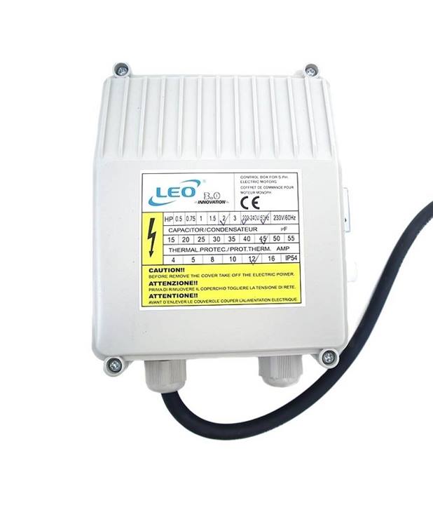 LEO Controlbox t.b.v. LEO Bronpomp 3" type XRM