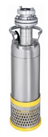 Comex dompelpomp model SUPERSAND RVS 304 met flensaansluiting