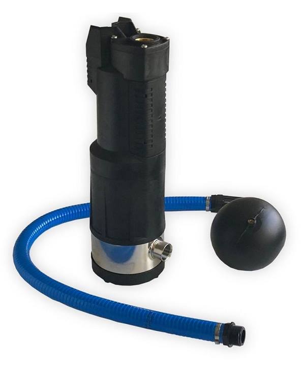 Dab Divertron onderwaterhydrofoor X-uitvoering, met aanzuigset en filter