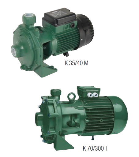 Dab K-serie met dubbele waaier