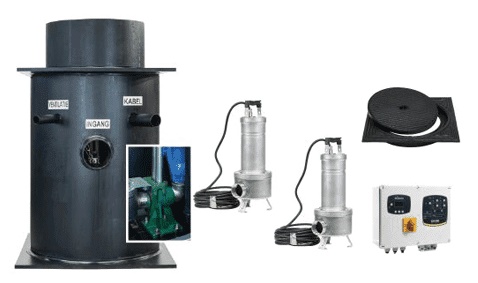 Dab pompput PE1014 compleet