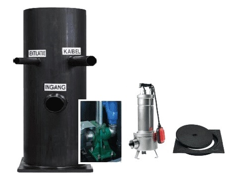 Dab pompput PE612 compleet