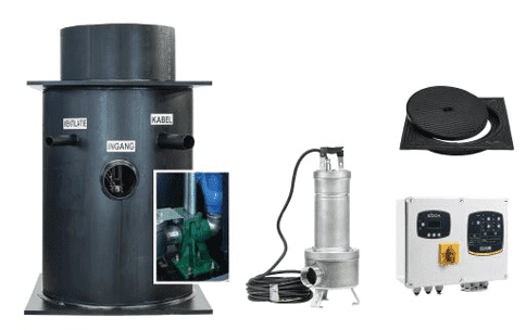 Dab pompput PE814 compleet