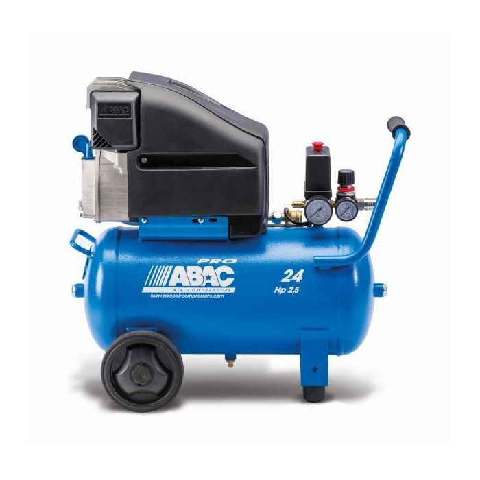 Compressor ABAC PRO 1.8kW - 2.5pk - 230V. / 24L.
* Pole Position L25P *