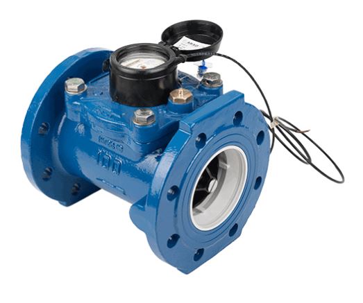 Arad watermeter WST Bayonet met flens en pulsegever