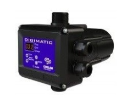 Pomp controller digitaal Digimatic 230V
Max. 16 Amp / 2.2KW (3PK) / 230V / 50°C
Aansluiting: 2 x 1" bu.dr.
Max. 6 m3/h