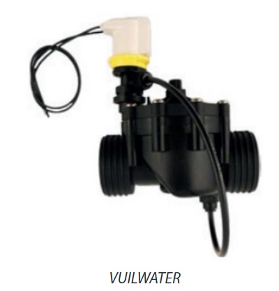 RPE magneetventiel vuil water met spoel