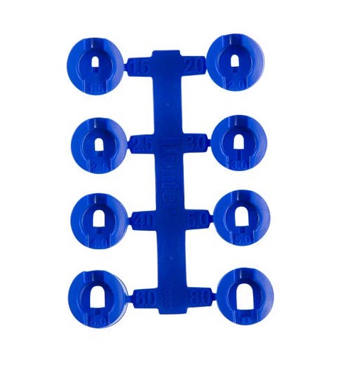 Hunter nozzle set blauw PGP-ADJ regengordijn