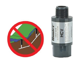 Hunter instelbare tussenklep bij groter hoogteverschil