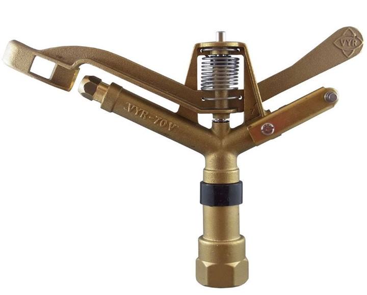 VYR 70V messing rondsproeier 1" bi.dr. nozzle 6,35 x 4,8mm (female)