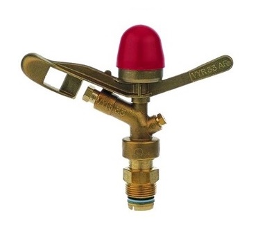 VYR 33 AF messing rondsproeier 3/4" bu.dr. (male)