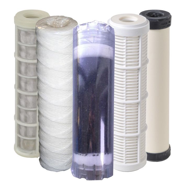 Losse cartridges t.b.v. waterfilter