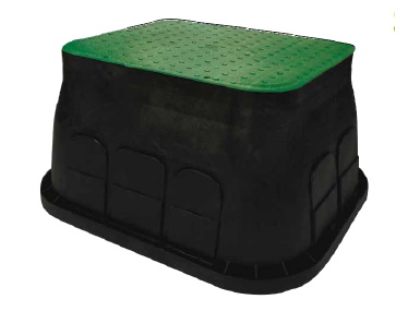 Hydrantput type SQ standaard met eventuele opbouwring
