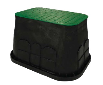 Hydrantput type SQ jumbo met eventuele opbouwring