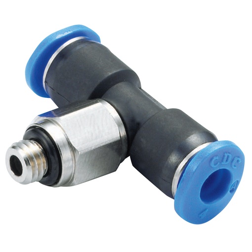 Push-in T-stuk met bu.dr.