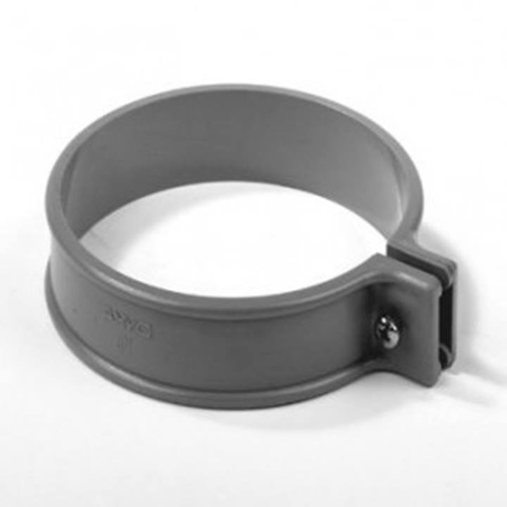 PVC ophangbeugel grijs