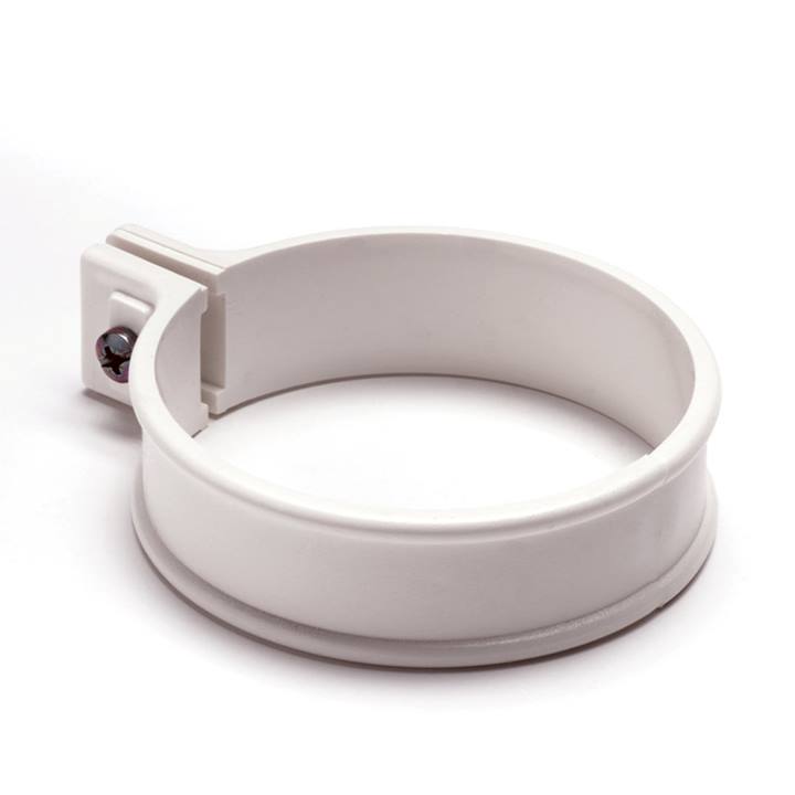 PVC ophangbeugel wit