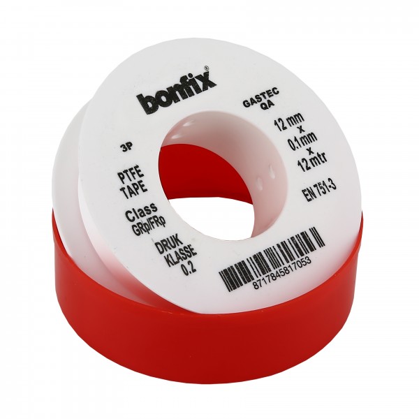 Bonfix PTFE teflon tape Kiwa/Gastec