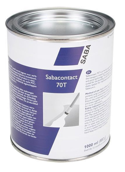 Saba PVC Folie lijm 70T 1000ml.