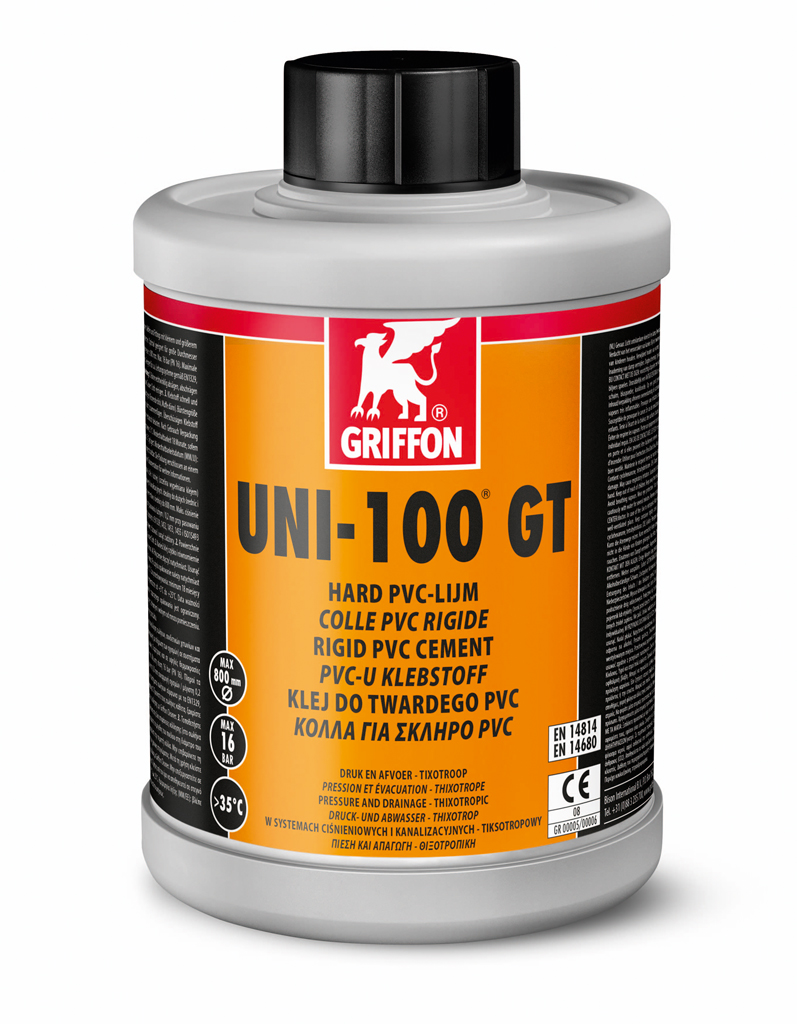 Griffon UNI-100 GT PVC HD lijm 1000ml.