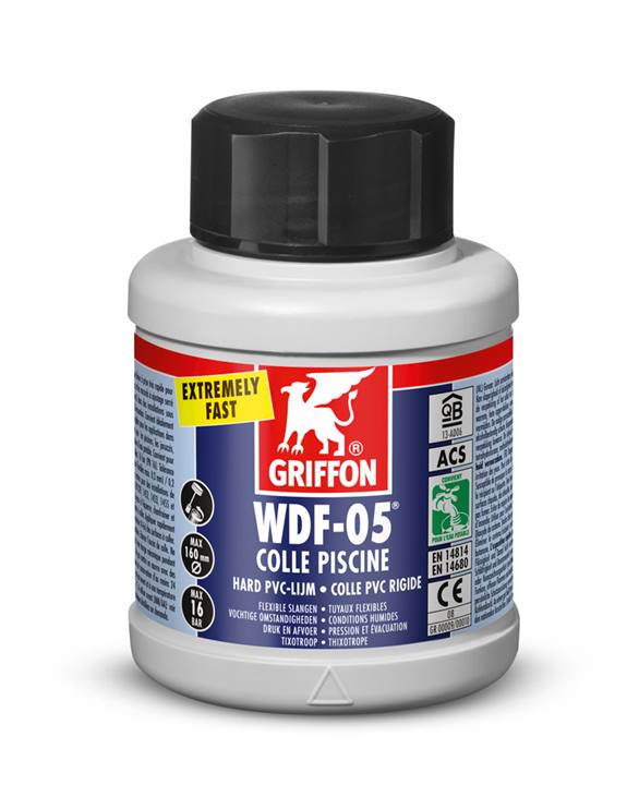 Griffon WDF-05 PVC HD lijm 250ml.