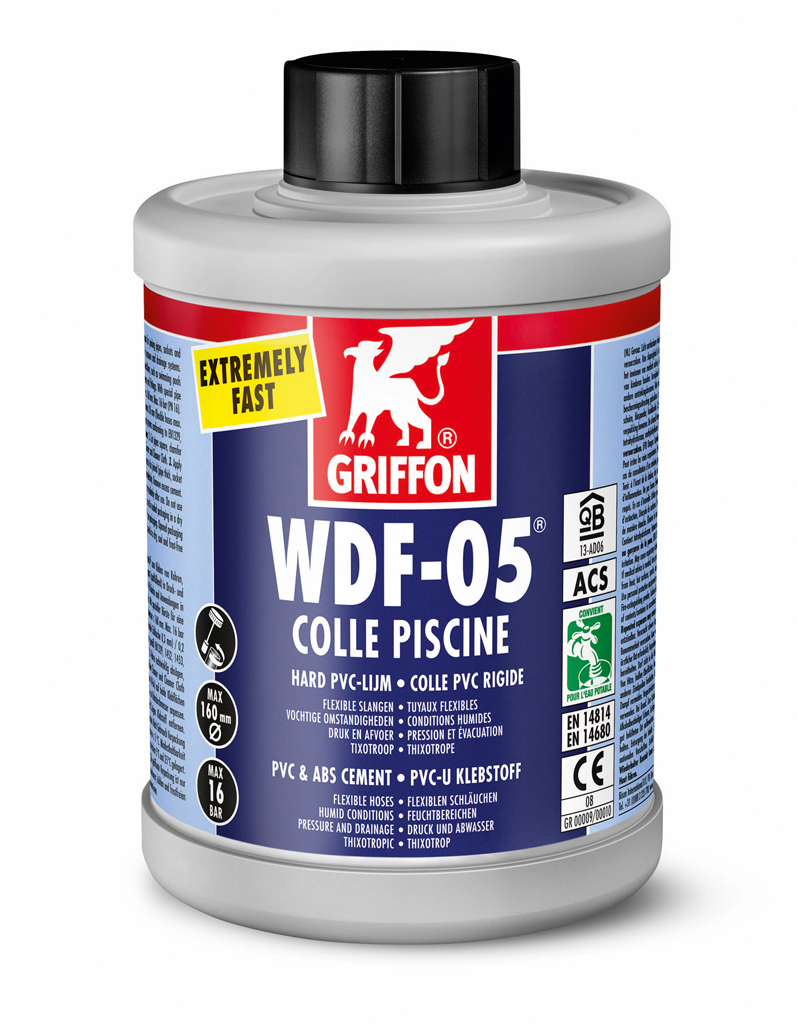 Griffon WDF-05 PVC HD lijm 500ml.