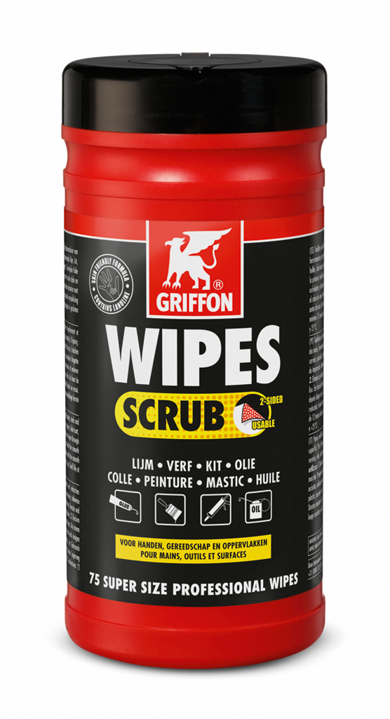 Griffon Wipes met Scrub - reiningsdoekjes met scrub