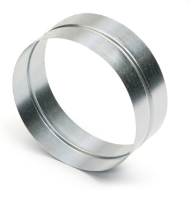 Spiraliet verbinding t.b.v. hulpstuk mof