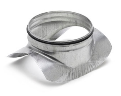 Spiraliet met epdm ring zadelstuk 90° verj.