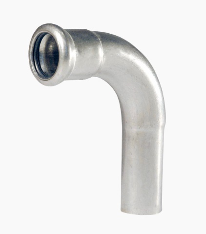 Bonfix RVS press bocht 90° 1x pers 1x spie