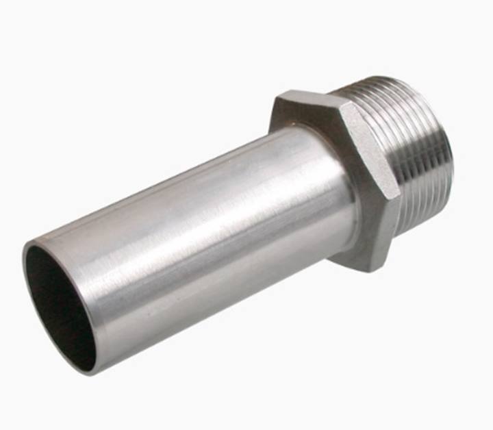 Bonfix RVS press insteek puntstuk recht spie x bu.dr.