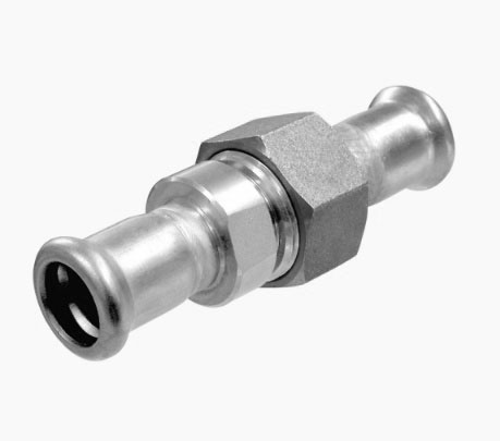 Bonfix RVS press 3/3 koppeling 2x pers