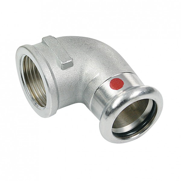 Bonfix CV press schroefknie 90° pers x bi.dr.