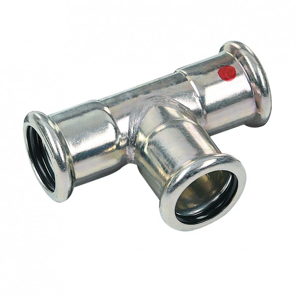 Bonfix CV press verloop T-stuk 90° 3x pers