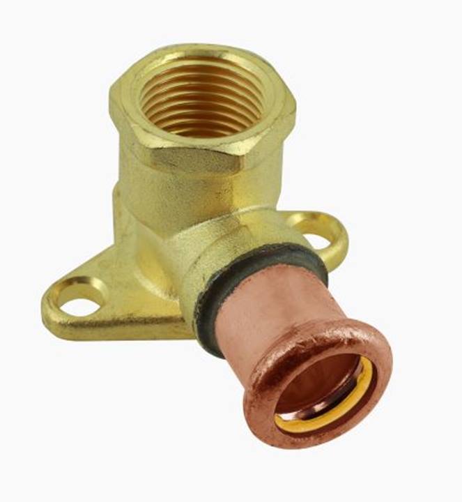 Bonfix RK Gas press muurplaat 90° pers x bi.dr.