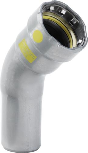 Megapress GAS bocht 45° 1x pers