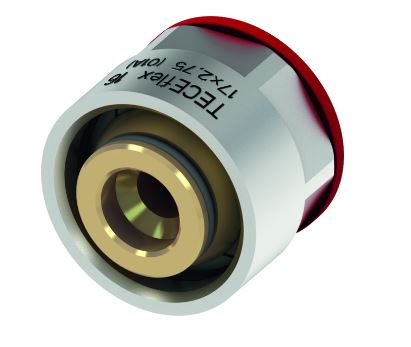 Teceflex nikkel euroconus knelkoppeling t.b.v. Alupex buis