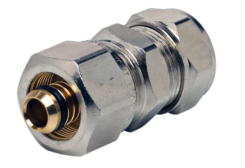 Teceflex nikkel knel naar knelkoppeling