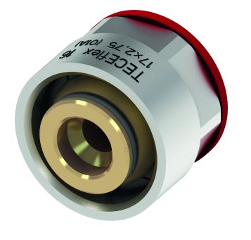 Teceflex nikkel euroconus knelkoppeling t.b.v. 3S & 5S Kunststofbuis