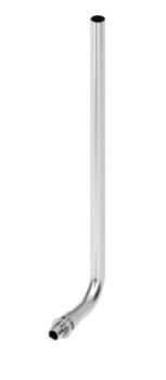 Teceflex nikkel radiatorknie 90°