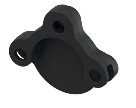 Teceflex geluiddempplaatje t.b.v. muurplaat