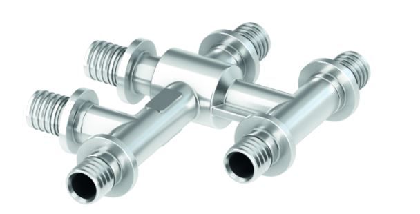 Teceflex nikkel kruisfitting