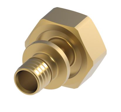 Teceflex messing koppeling pers x euroconus