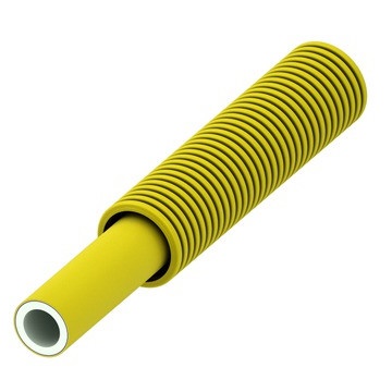 Teceflex buis Alupex geel met mantel gas