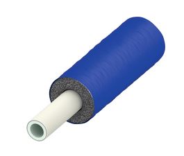 Teceflex buis Alupex met blauwe isolatie