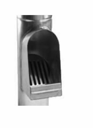 HWA bladafscheider staal verzinkt