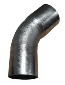 HWA bocht 45° staal verzinkt