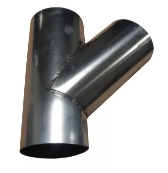 HWA T-stuk 45° staal verzinkt