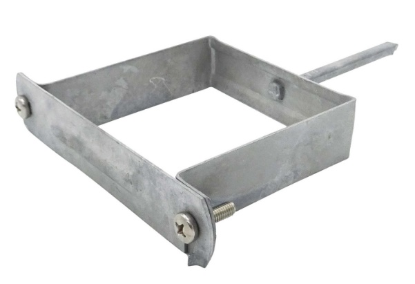 HWA penbeugel vierkant staal verzinkt