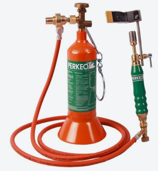 Perkeo karweiset standaard,met slang + 
reduceer + voorstuk + bout 500gr.